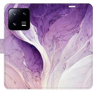iSaprio flip pouzdro Purple Paint pro Xiaomi 13 Pro