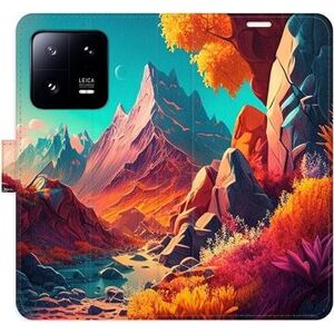 iSaprio flip pouzdro Colorful Mountains pro Xiaomi 13 Pro