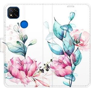 iSaprio flip pouzdro Beautiful Flower pro Xiaomi Redmi 9C