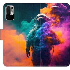 iSaprio flip pouzdro Astronaut in Colours 02 pro Xiaomi Redmi Note 10 5G