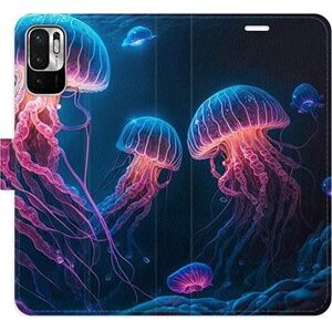iSaprio flip pouzdro Jellyfish pro Xiaomi Redmi Note 10 5G