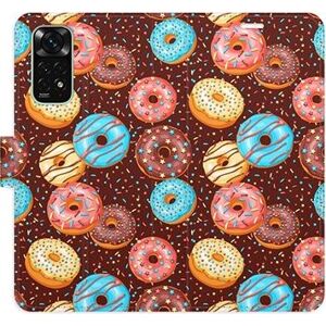 iSaprio flip puzdro Donuts Pattern na Xiaomi Redmi Note 11/Note 11S