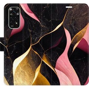 iSaprio flip pouzdro Gold Pink Marble 02 pro Xiaomi Redmi Note 11 / Note 11S