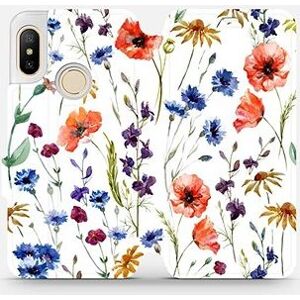 Flip puzdro na mobil Xiaomi Mi A2 Lite – MP04S Lúčne kvety